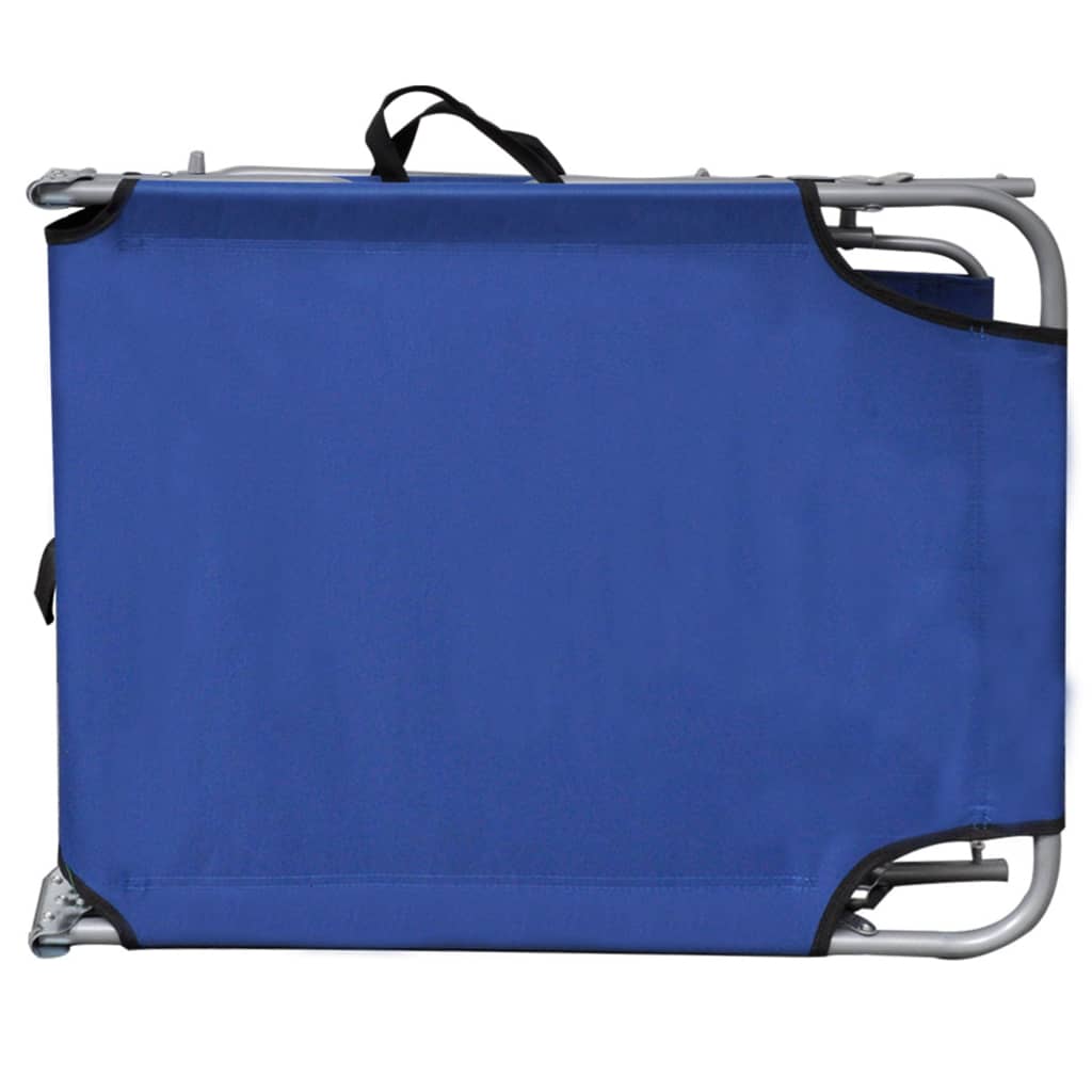 Șezlong pliabil cu copertină, gri, aluminiu
