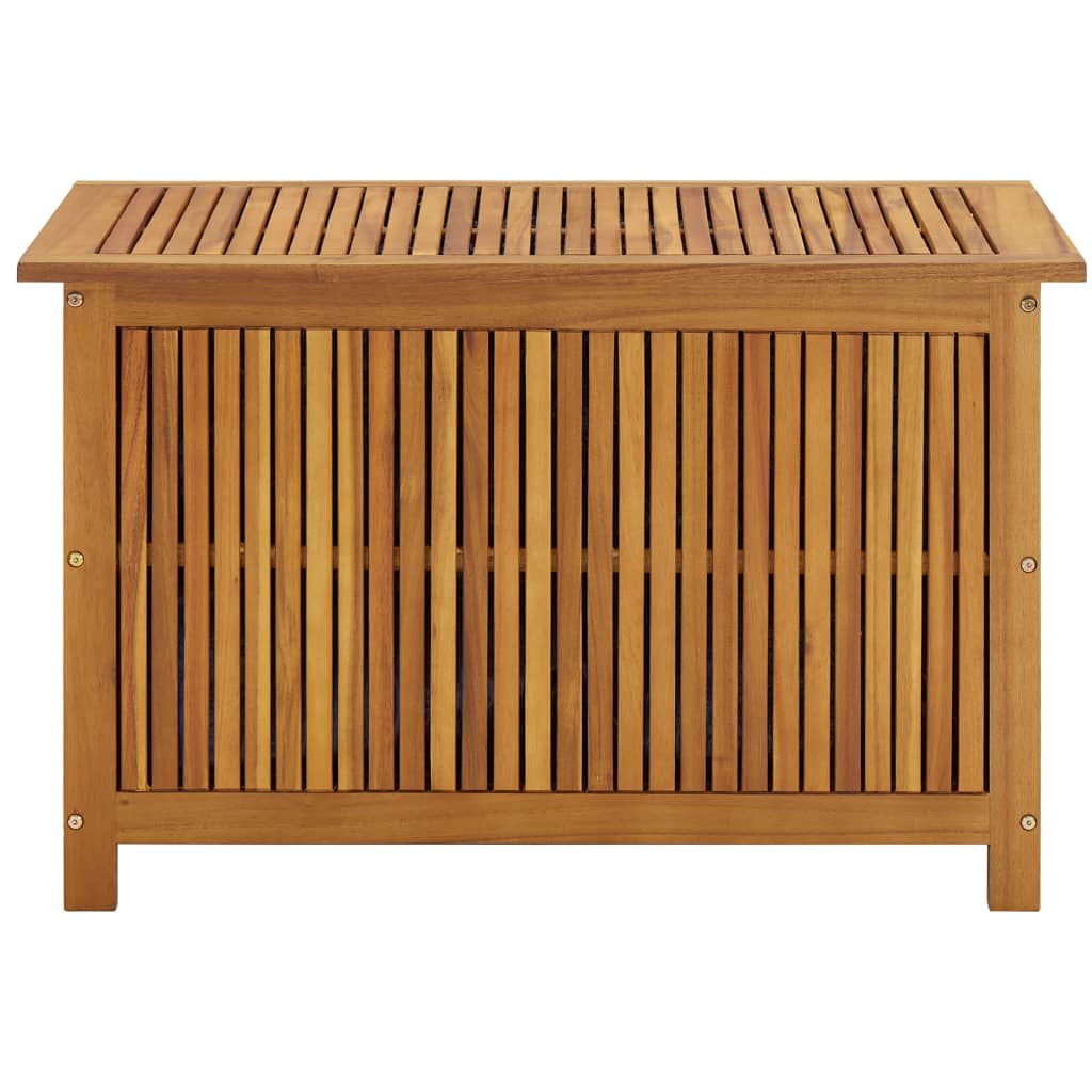 Ladă de depozitare grădină, 90x50x58 cm, lemn masiv de acacia