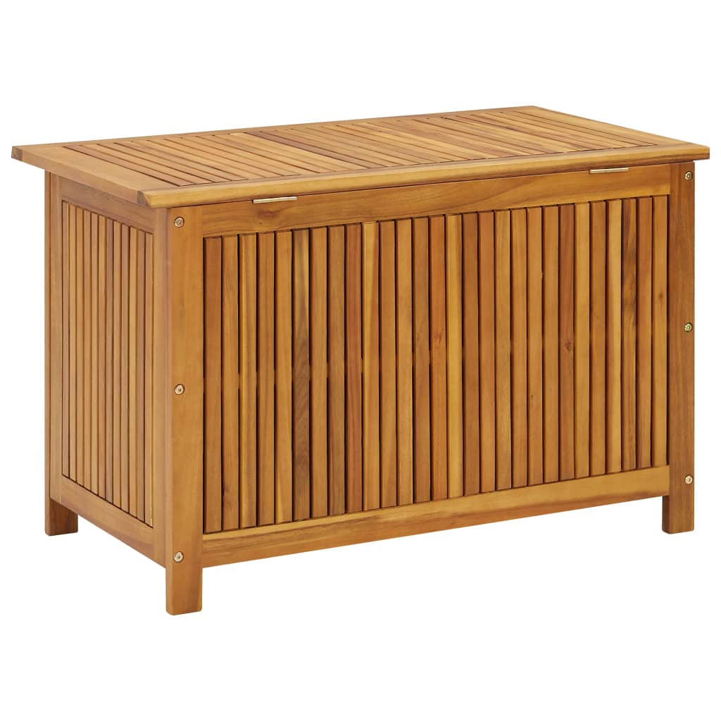 Ladă de depozitare grădină, 90x50x58 cm, lemn masiv de acacia