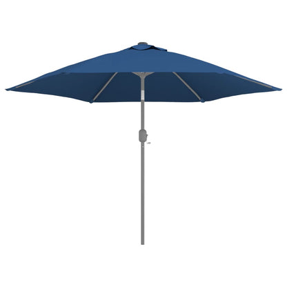 Pânză de schimb umbrelă de soare grădină albastru azuriu 300 cm