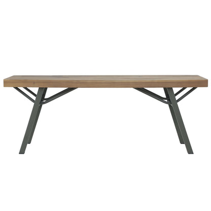 Bancă de grădină, 120 cm, lemn masiv de acacia