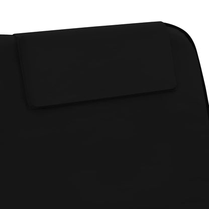 Saltele plajă pliabile 2 buc, albastru, oțel și material textil