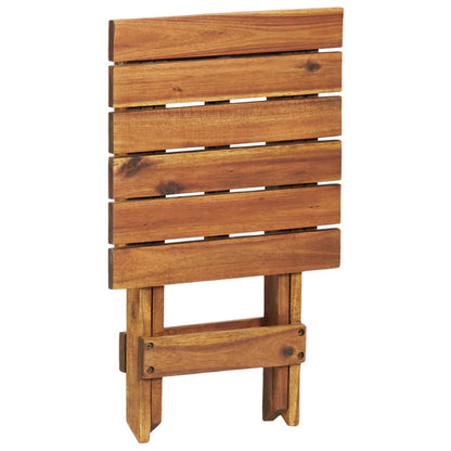 Suport de plante, 30 x 30 x 38 cm, lemn masiv de acacia